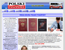 Tablet Screenshot of polskipaszport.com